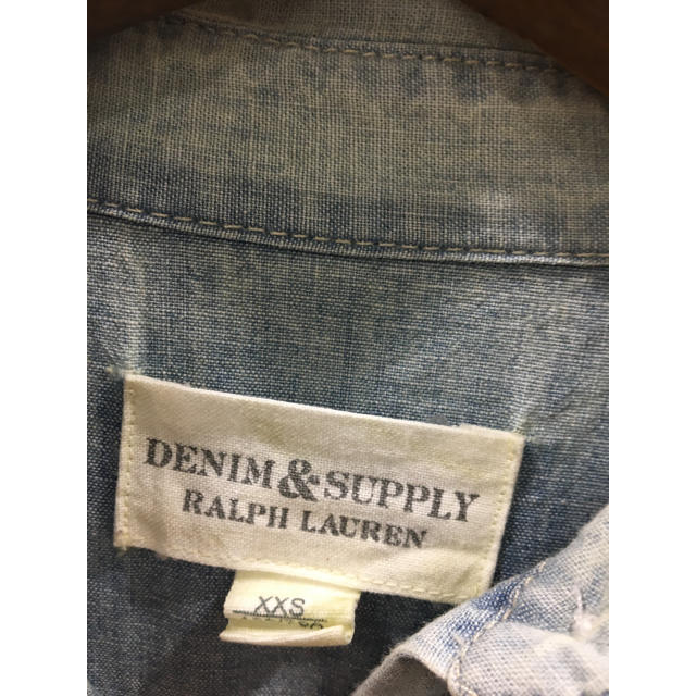 Denim & Supply Ralph Lauren(デニムアンドサプライラルフローレン)のDENIM&SUPPLY 星条旗ウエスタンシャツ xxs  レディースのトップス(シャツ/ブラウス(長袖/七分))の商品写真