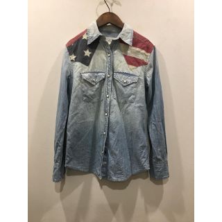 デニムアンドサプライラルフローレン(Denim & Supply Ralph Lauren)のDENIM&SUPPLY 星条旗ウエスタンシャツ xxs (シャツ/ブラウス(長袖/七分))