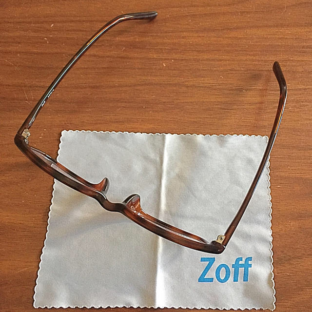 Zoff(ゾフ)の◆＄＄＄様専用◆ ゾフ度入りメガネ デミブラウン レディースのファッション小物(サングラス/メガネ)の商品写真