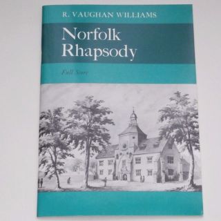 中古楽譜【ノーフォーク狂詩曲第1番/R.ヴォーン・ウィリアムス】送料込/R142(クラシック)