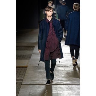 ヨウジヤマモト(Yohji Yamamoto)のDries van noten 2015aw レイヤードコート(ステンカラーコート)