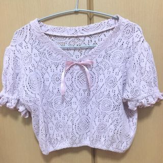 エブリン(evelyn)の新品♡ evelyn かぎ編みトップス サマーニット(ニット/セーター)