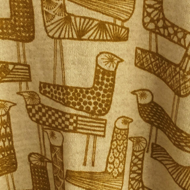 mina perhonen(ミナペルホネン)のミナペルホネン mingling 鳥 ワンピース レディースのワンピース(ひざ丈ワンピース)の商品写真