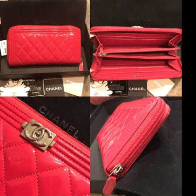 CHANEL(シャネル)のCHANEL ボーイ マトラッセ 長財布 人気 レディースのファッション小物(財布)の商品写真