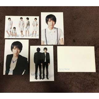 アラシ(嵐)の二宮和也 ポストカード(アイドルグッズ)