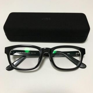 ジンズ(JINS)のJINS  ジンズ メガネ 黒縁眼鏡 度入り(サングラス/メガネ)