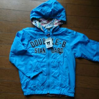 ミキハウス(mikihouse)の値下げ☆新品☆ミキハウス☆ダブルB☆リバーシブルジャケット☆110センチ☆(ジャケット/上着)