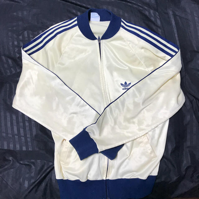 adidas アディダス ATP 80s ヴィンテージ アイボリー×紺