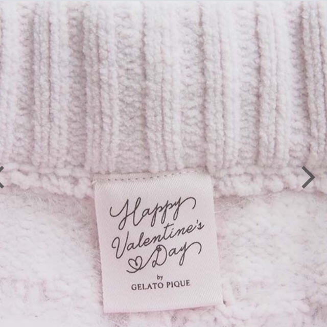 gelato pique(ジェラートピケ)の今季 ジェラートピケ バレンタイン限定♡パンツ&ソックス レディースのルームウェア/パジャマ(ルームウェア)の商品写真