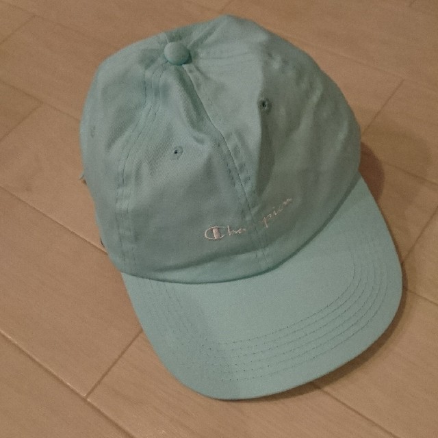 Champion(チャンピオン)の☆新品☆championキャップ ミントブルー フリーサイズ レディースの帽子(キャップ)の商品写真