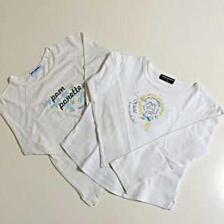 ポンポネット(pom ponette)の☆可愛いポンポネットのカットソー2枚組120cm☆(その他)