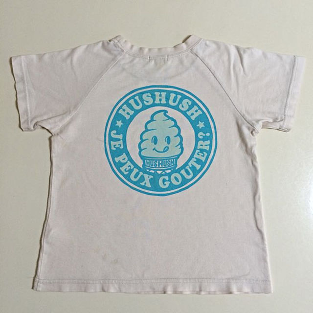 HusHush(ハッシュアッシュ)の☆難あり Tシャツ110cm☆ キッズ/ベビー/マタニティのキッズ服女の子用(90cm~)(その他)の商品写真