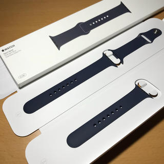 アップルウォッチ(Apple Watch)の未使用 Apple Watch  42mm スポーツバンド ミッドナイトブルー(腕時計(デジタル))