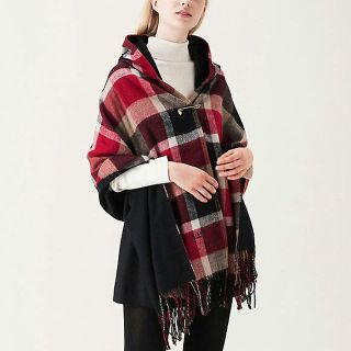 バーバリーブルーレーベル(BURBERRY BLUE LABEL)の⭐最終値下⭐バーバリーブルーレーベル⭐クレストブリッジ リバーシブルストール(マフラー/ショール)