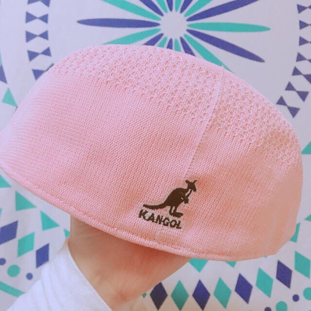 KANGOL(カンゴール)の22日に商品消します！ KANGOL ハンチング ピンク レディースの帽子(ハンチング/ベレー帽)の商品写真