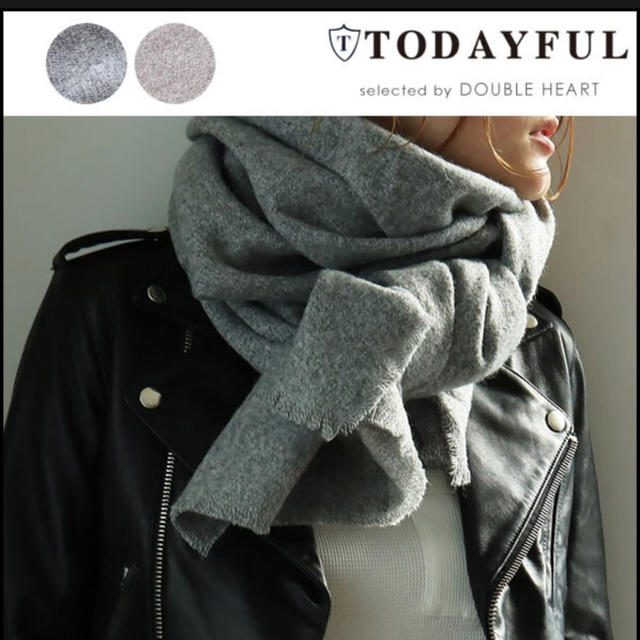 TODAYFUL(トゥデイフル)のうー☆様専用TODAYFUL⭐️今期 フリンジストール レディースのファッション小物(マフラー/ショール)の商品写真
