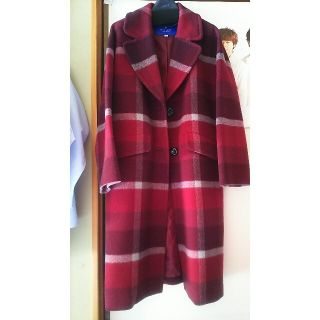 バーバリーブルーレーベル(BURBERRY BLUE LABEL)のクリーニング済 BLバーバリー ブルーレーベルクレストブリッジ コート３８(ロングコート)