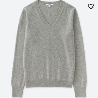 ユニクロ(UNIQLO)のユニクロ カシミヤ Ｖネック(ニット/セーター)