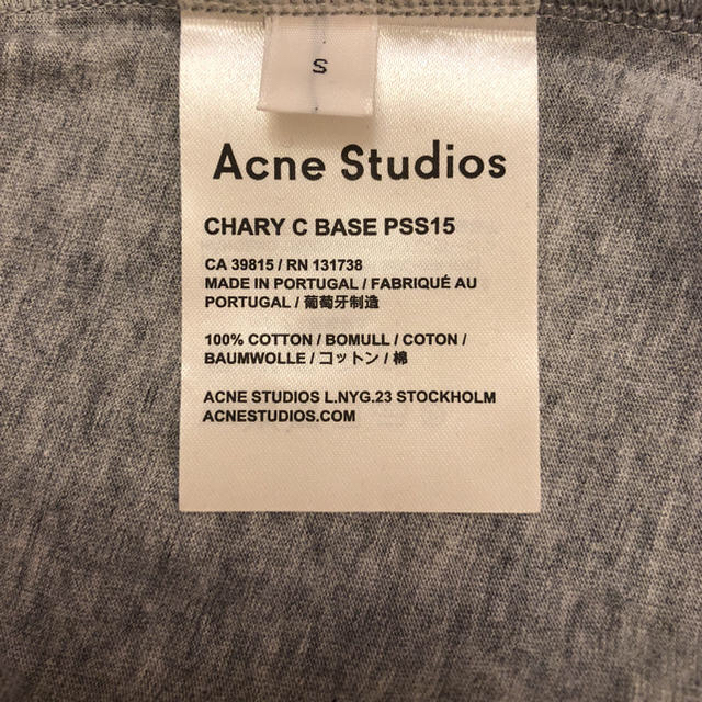 ACNE(アクネ)のAcne Studios 新品Tシャツ レディースのトップス(Tシャツ(半袖/袖なし))の商品写真