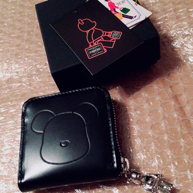 吉田カバン(ヨシダカバン)のYU様 BE@RBRICK × PORTER Leather  COIN CA メンズのファッション小物(コインケース/小銭入れ)の商品写真