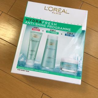 ロレアルパリ(L'Oreal Paris)のLOREAL 3点セット 新品 未使用(クレンジング/メイク落とし)