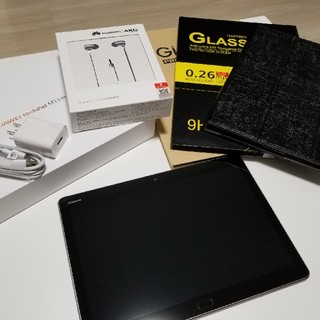 Huawei Media pad M3 Lite 10（64gSDカード付）(タブレット)