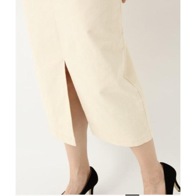 apart by lowrys(アパートバイローリーズ)の専用🌟apartbylowrys コーデュロイポケタイトスカート ホワイトM レディースのスカート(ひざ丈スカート)の商品写真