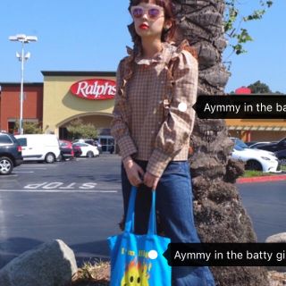 エイミーインザバッティーガール(Aymmy in the batty girls)のチェック柄ブラウス(シャツ/ブラウス(長袖/七分))