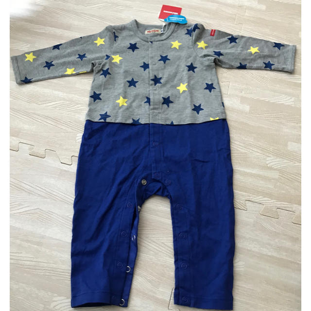 mikihouse - くるりん☺︎  新品！ミキハウス カバーオール 80