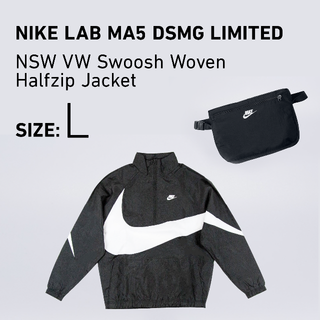 ナイキ(NIKE)のL NIKE LAB Big Swoosh Jacket ビッグスウォッシュ 黒(ナイロンジャケット)