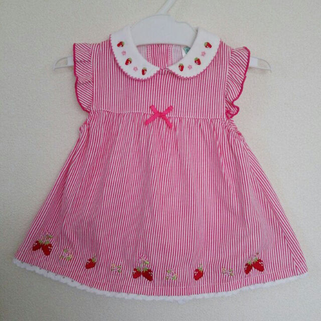 motherways(マザウェイズ)のクロエ様専用motherwaysのワンピ♪ キッズ/ベビー/マタニティのベビー服(~85cm)(ワンピース)の商品写真