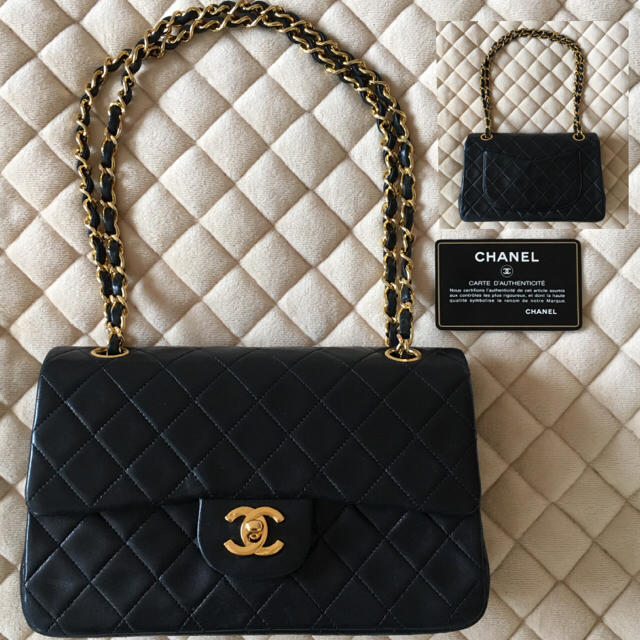 ✴︎CHANEL✴︎  マトラッセ   ショルダー   Wチェーン