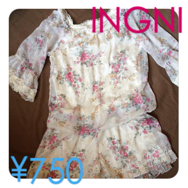 INGNI(イング)のINGNI / ロンパース レディースのパンツ(オールインワン)の商品写真