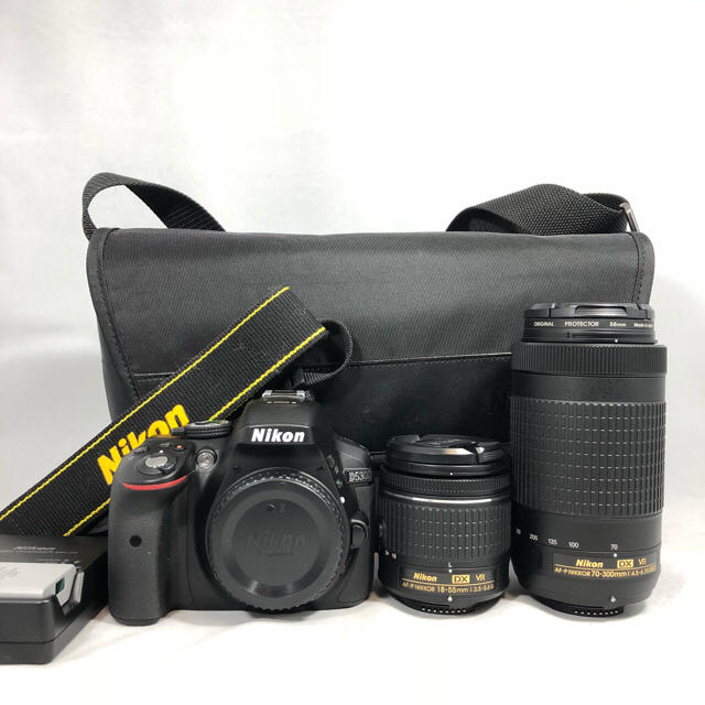 さーさん様 専用Nikon D5300 AF-P ダブルズームKIT 美品 とびきりの