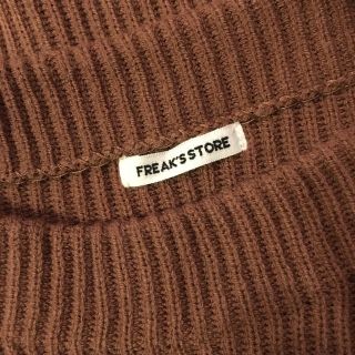 フリークスストア(FREAK'S STORE)のフリークス ストア ボトルネック ニット 茶色(ニット/セーター)