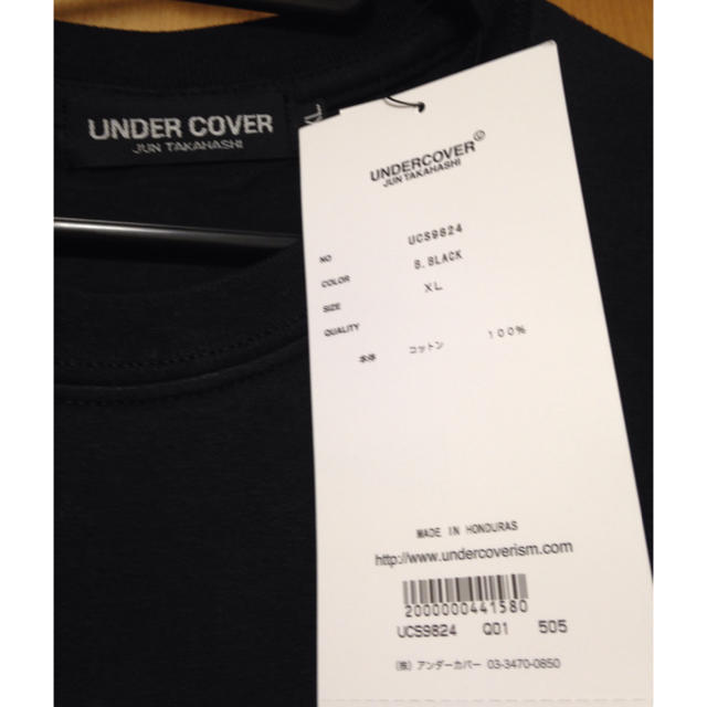 UNDERCOVER(アンダーカバー)のアンダーカバー ブラック XL メンズのトップス(Tシャツ/カットソー(半袖/袖なし))の商品写真