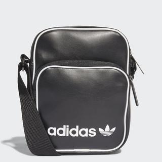 アディダス(adidas)の黒【新品/即発送】adidas オリジナルス ショルダー ミニバッグ ビンテージ(メッセンジャーバッグ)