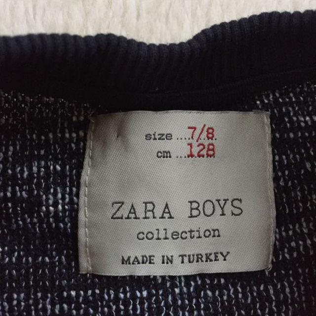 ZARA(ザラ)のZARA BOYS  ニット トレーナー アウター 長袖 キッズ/ベビー/マタニティのキッズ服男の子用(90cm~)(その他)の商品写真