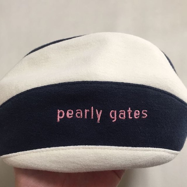 PEARLY GATES(パーリーゲイツ)のpearly gates パーリーゲイツ  帽子 ニット  ハンチング レディースの帽子(その他)の商品写真