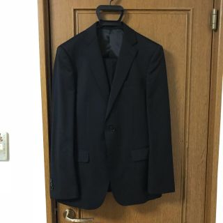 アオヤマ(青山)の洋服の青山 就活スーツ(2パンツ) 黒 サイズ:YA5(セットアップ)