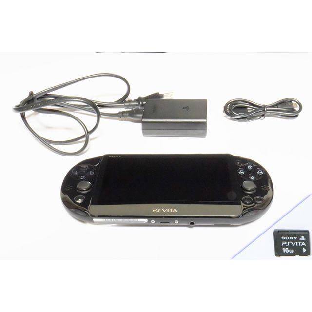 PS vita　ブラック メモリーカード8G付き