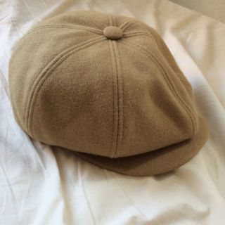 アーペーセー(A.P.C)のunused ウール ベレー帽 キャスケット 1 レザー デニム パンツ ニット(その他)