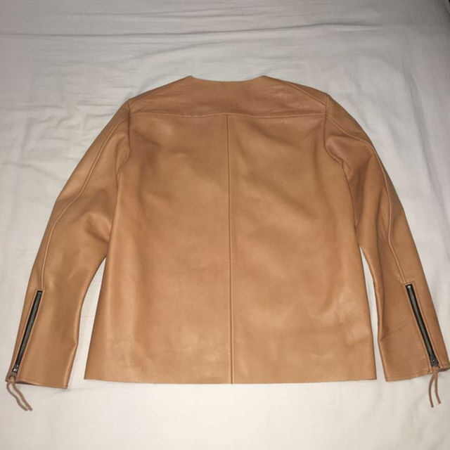 UNDERCOVER(アンダーカバー)のsunsea レザーロンT ニット コート パンツ シューズ バッグ メンズのジャケット/アウター(ライダースジャケット)の商品写真