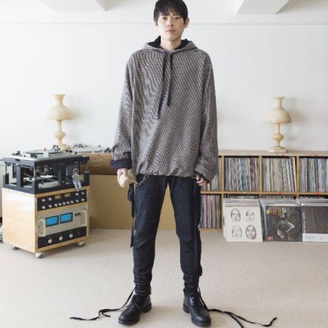 UNDERCOVER - sunsea 15AW ツィードパーカー レザー コート