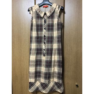 タータンショップヨーク(TARTANSHOP YORK)のワンピース(ひざ丈ワンピース)