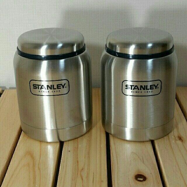 Stanley(スタンレー)の■新品　未使用■2個セット■スタンレー　真空フードジャー　0.41L シルバー スポーツ/アウトドアのアウトドア(食器)の商品写真