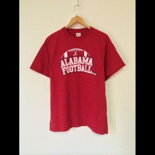 ハリウッドランチマーケット(HOLLYWOOD RANCH MARKET)のAlabamaFootball/Delta(USA)ビンテージTシャツ(Tシャツ/カットソー(半袖/袖なし))