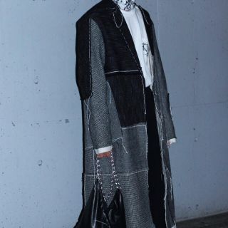 マルタンマルジェラ(Maison Martin Margiela)のm様専用 メゾンマルジェラパッチワークコート(チェスターコート)