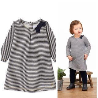 プチバトー(PETIT BATEAU)のnao☆様専用☆24mプチバトー チュビックミラレワンピース(ワンピース)