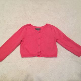 ベビーギャップ(babyGAP)のベビーギャップ babygap ピンクカーディガン サイズ80 美品(その他)